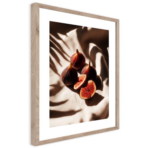 Styler Tiskana slika z okvirjem 40x50 cm Ripe Figs &amp;ndash; Slike