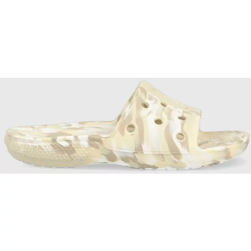 Crocs Japonke Classic Marbled Slide Bone/Multi 206879-2Y3 pisana