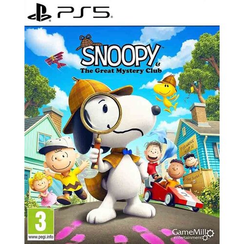Gamemill Entertainment PS5 Snoopy &amp;amp; The Great Mystery Club Slike