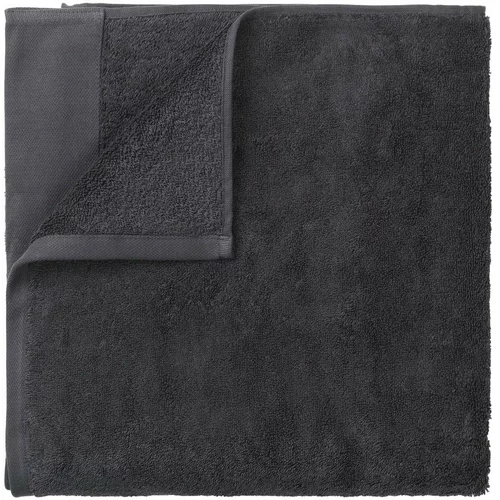 Blomus Temno siva bombažna kopalna brisača, 100 x 200 cm