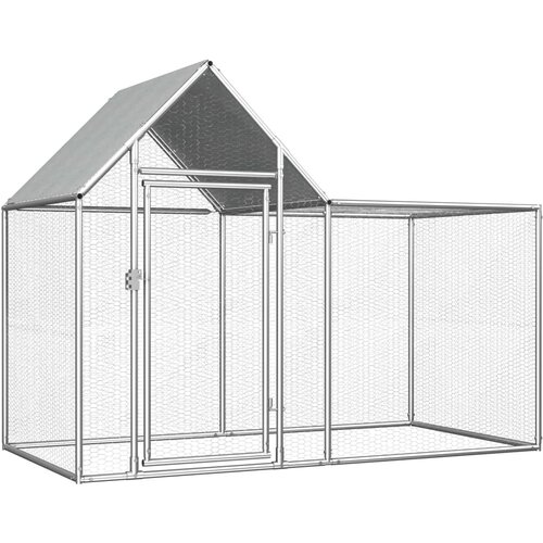 VidaXL Koko&amp;scaron;njak 2x1x1,5 m pocinkano jeklo Slike