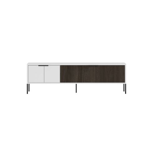 Hanah home Hanah Kućni TV komoda Noah, 150x45x30 cm, Orah-bijela Slike