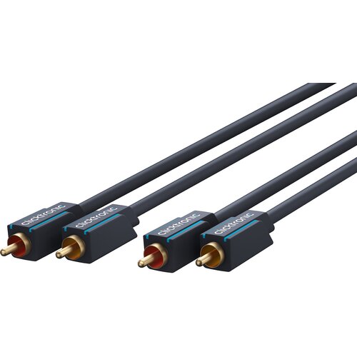 Clicktronic 70385 kabel 2XRCA m / 2XRCA m 15,0M Cene