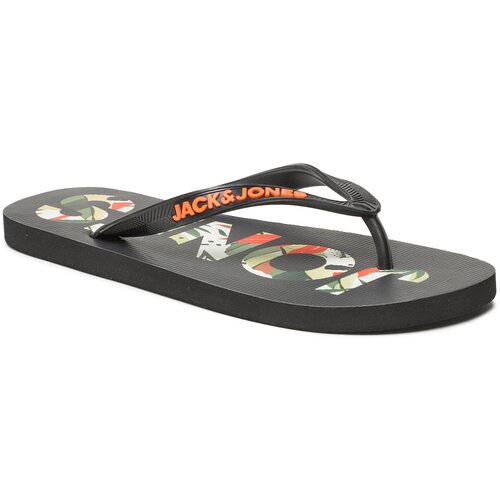 Jack & Jones Muške japanke 12230642, Crne Cene