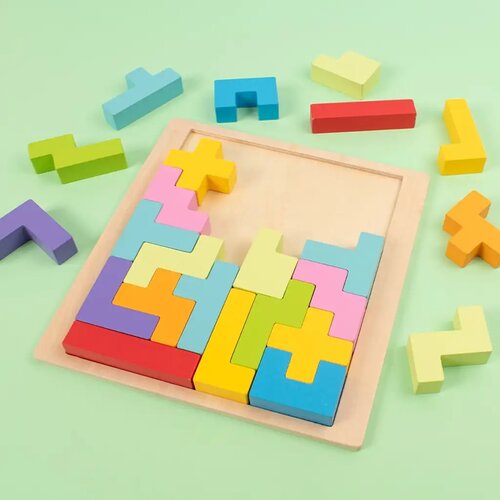 Playbox Pentomino drvena slagalica od 12 dijelova Cijene
