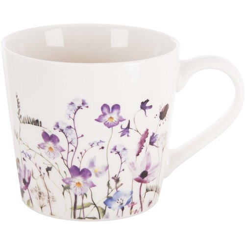 Orion Bela/vijolična porcelanasta skodelica 430 ml Louka &amp;ndash; Slike