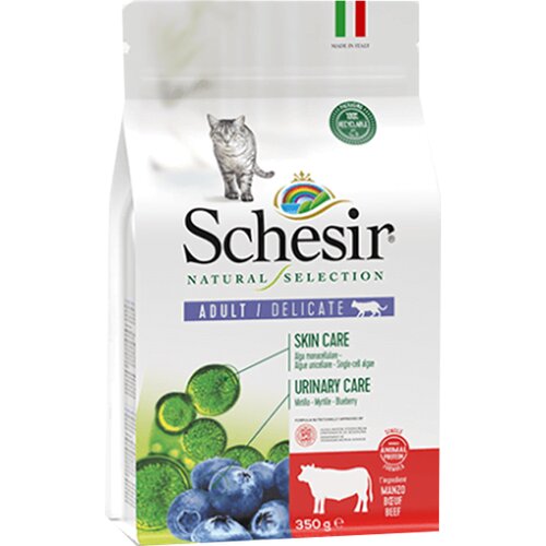 Schesir dry natural selection cat sa govedinom 1,4 kg Cene