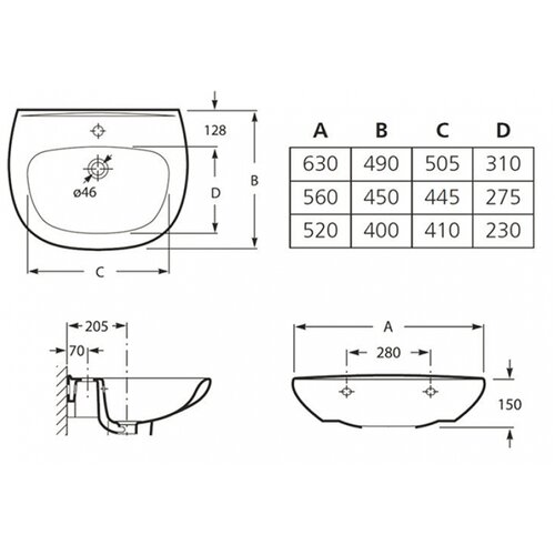 Inker umivaonik polo umivaonik 56 Slike