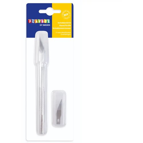 Playbox Metalni skalpel s dodatnim o&scaron;tricama 14,5 cm Cijene