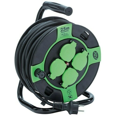 Bubanj s kabelom (4-struko, 25 m, 3.000 W, H05RR-F3G1,5) Cijene