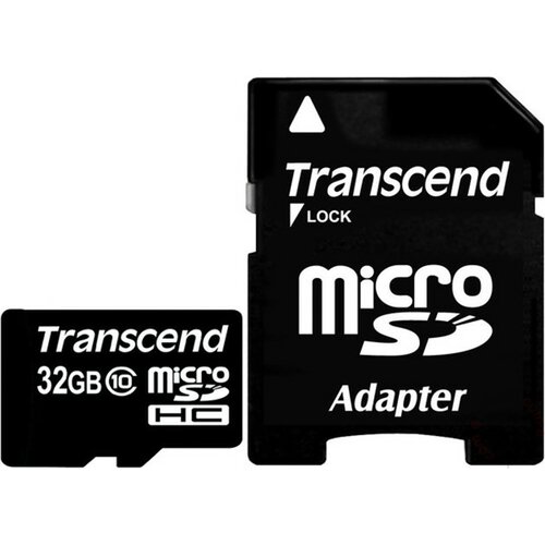 Transcend Micro SD 32 GB, Class 10, 20/16 MB/s, w/USB card reader, TS32GUSDHC10-P3 memorijska kartica Slike