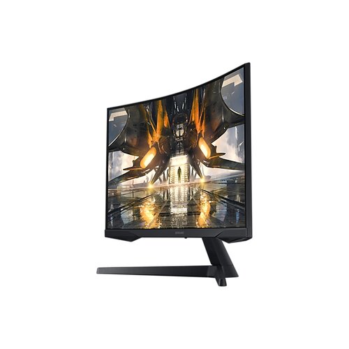Samsung monitor 27&amp;quot; odyssey g5 g55a, 165hz, zakrivljeni wqhd 2560x1440, 1ms, HDR10, dp, HDMI Slike