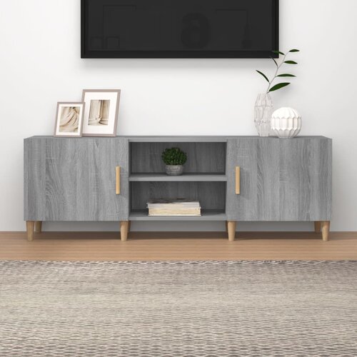 The Living Store TV omarica siva sonoma 150x30x50 cm konstruiran les - TV Omarica, (21376001) Cene