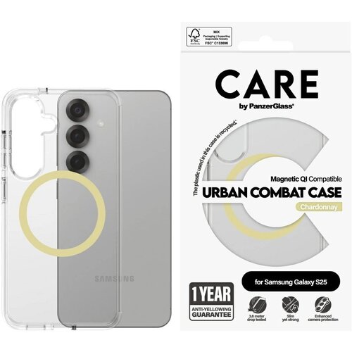 PanzerGlass OVITEK ZA SAMSUNG GALAXY S25 CARE FLAGSHIP URBAN COMBAT, (5000062581) Cene