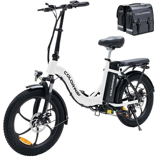 COLORWAY BK6S 20&amp;quot; zložljivo električno kolo - 36V 15Ah baterija - 250W motor, (21315344) Slike
