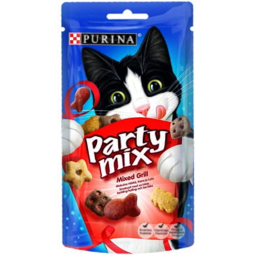 Purina Felix cat party mix mixed grill 60g hrana za mačke Slike
