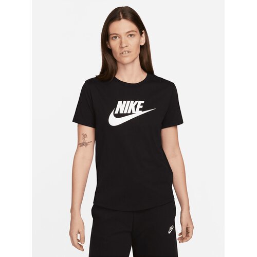 Nike Ženska majica W Nsw Essntl Icn Ftra, DX7906-010, Crna Cene