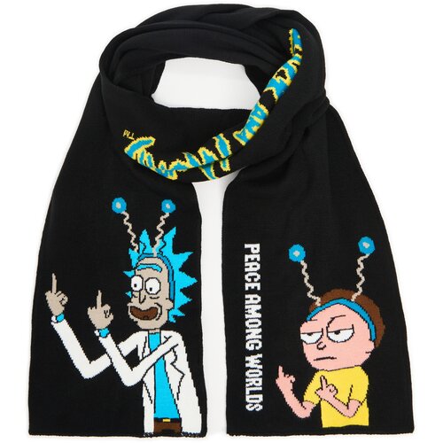Cropp šal Rick and Morty - Crna  9231V-99X Cijene