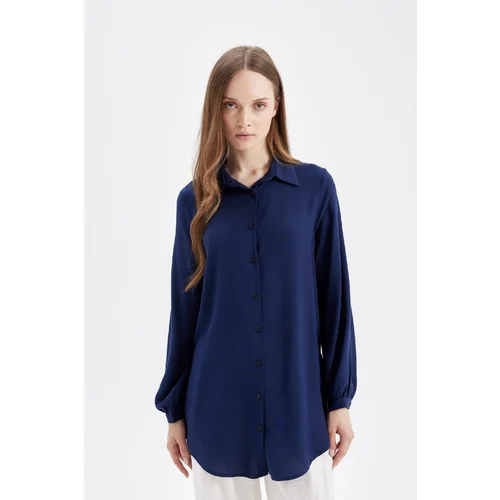  Regular Fit Long Sleeve Shirt Tunic