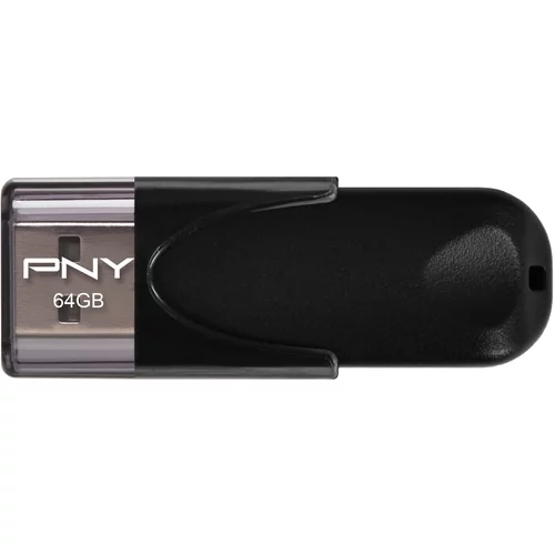 Pny USB stick Attaché 4, 64GB, USB2.0, crni