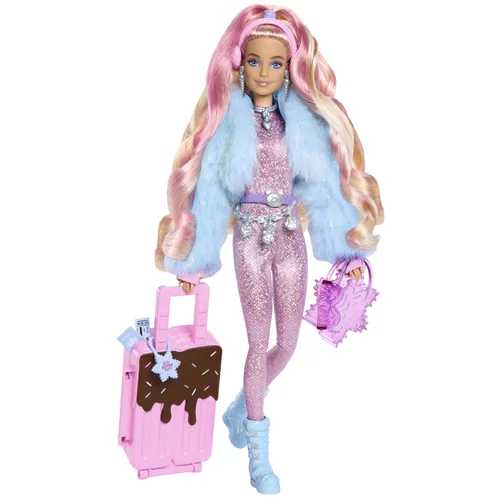 Barbie EXTRA lutka na putovanju-Snijeg ( plava) HPB16