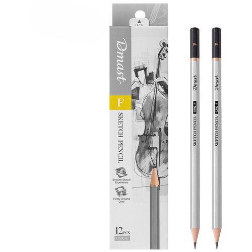 Dmast Set grafitnih olovaka za skiciranje F EC392-F, 12 komada Cene
