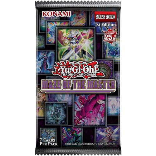 Konami Yu-Gi-Oh! TCG: Maze of the Master Booster Pack (Single Pack) Cene