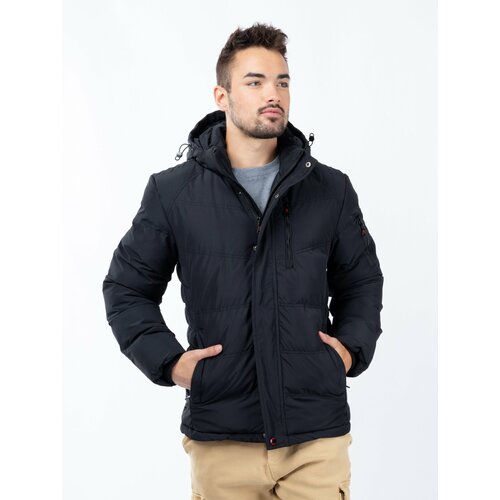 Glano Men's winter jacket - black Cene
