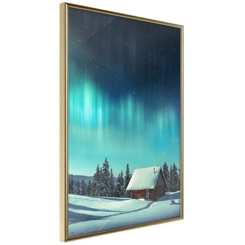  Poster - Evening in the Iceland 40x60 Slike