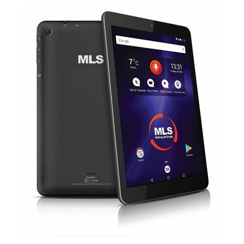 Mls Life WiFi (iQ9013) 10.1'' Quad Core ARM Cortex-A7 1.3GHz 1GB 16GB 8Mpx crni tablet Slike