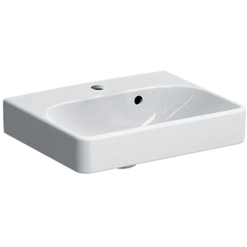 Geberit 500.222.01.1 Smyle Square 45 x 36 cm keramični umivalnik z odprtino za armaturo Cene