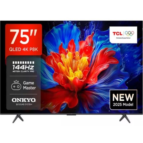 Tcl 75&amp;quot;P8K 4K QLED TV 144HzGoogle TV Motion... Slike