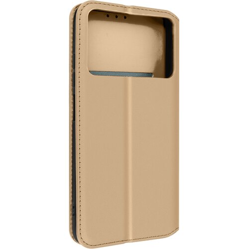 AVIZAR xiaomi poco X4 pro 5G etui z držalom za kartice in stojalom za video, magnetni preklop - zlata, (20754446) Cene
