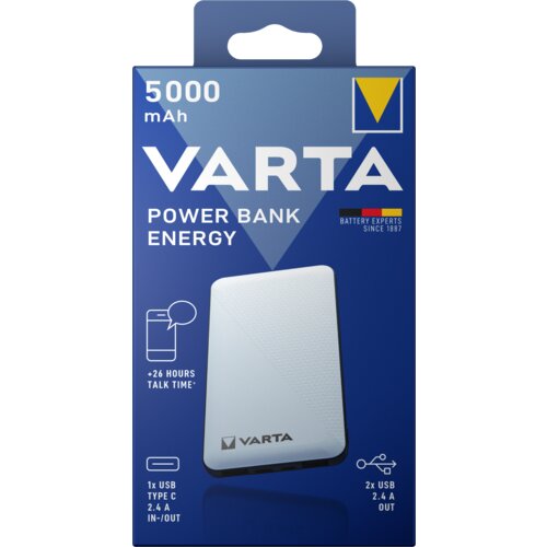 Varta Powerbank eksterna baterija Energy 5000mAh Slike