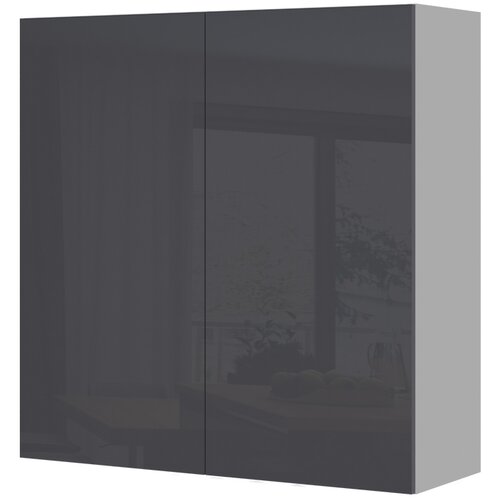 Jela VISEI ELEMENT V9-90-2K/5 ZA KUHINJE INFINITY (VIE BOJA) -Antracit, visoki sjaj Slike