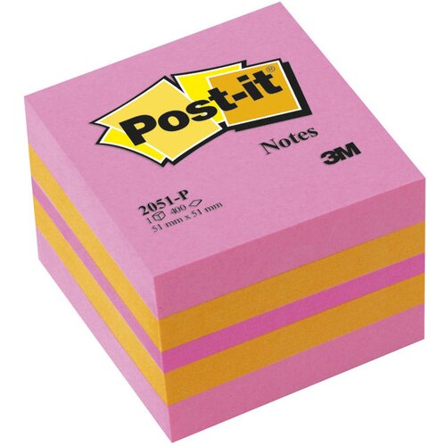Blok samoljepljiv kocka 51x51mm 400l post-it 3m.2051p Cene
