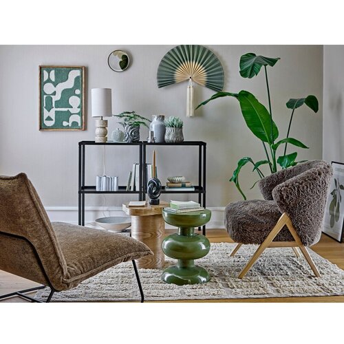 Bloomingville Stranska mizica v mat dekorju 46x46 cm Elmer &amp;ndash; Slike