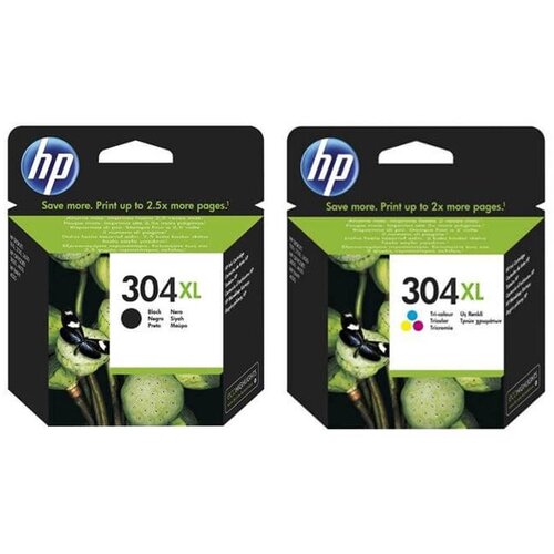 HP Komplet kartuš nr.304XL (BK + CMY), original Cene