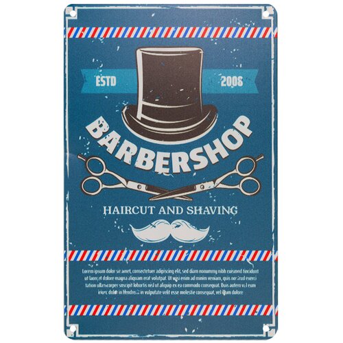 Shumee Barber okrasna tabla B031, (21399959) Slike