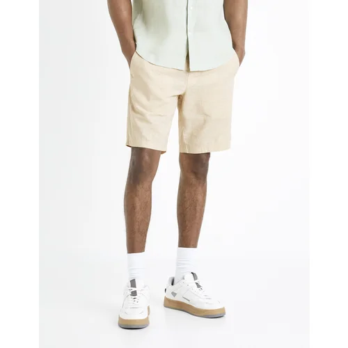 Celio Dolincobm Linen Shorts - Men