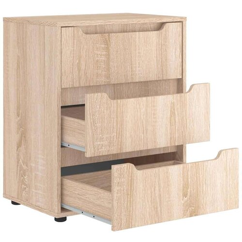 VidaXL Komoda VISNES sonoma hrast 60x40x73 cm konstruirano drvo Slike
