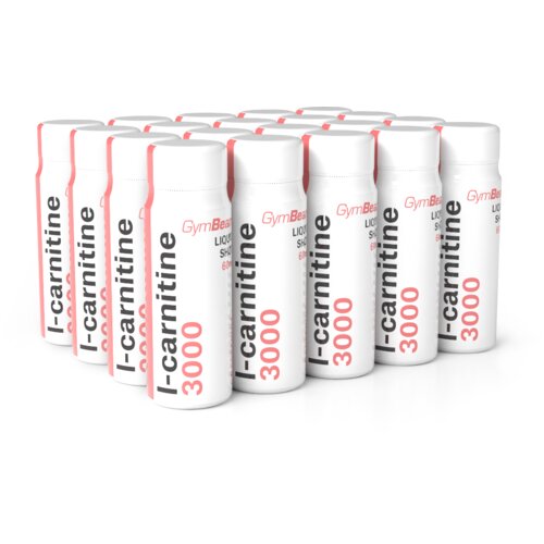 GymBeam L-Karnitin 3000 Liquid Shot 20 x 60 мл ананас Slike