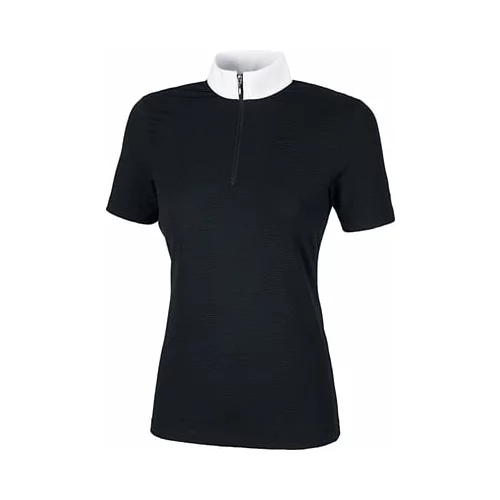 PIKEUR Majica Sports Competition Jaquard Shirt, Black - 36