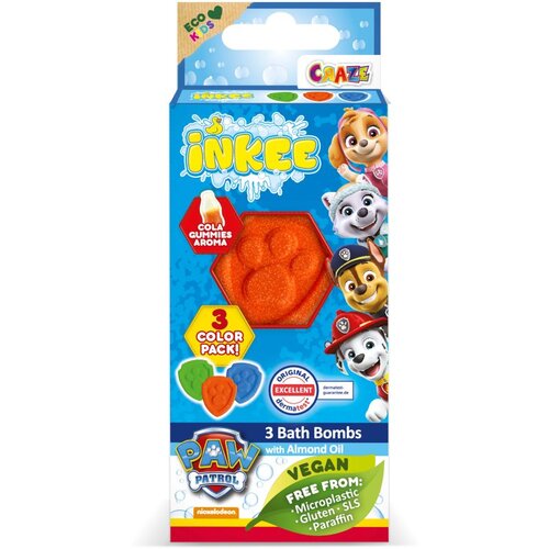  INKEE Paw Patrol bomba za kupanje za djecu 3x15 g Cijene