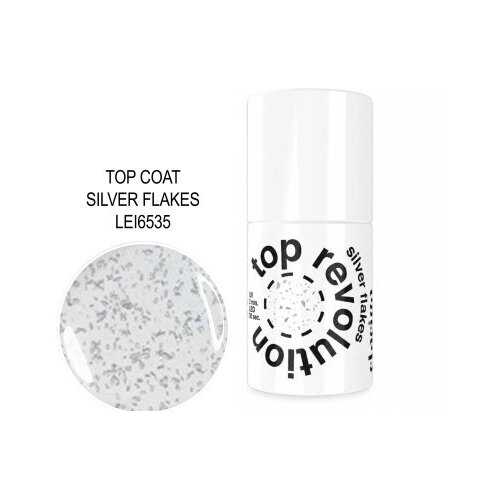  CLARISSA TOP COAT SILVER FLAKES 14ML Slike
