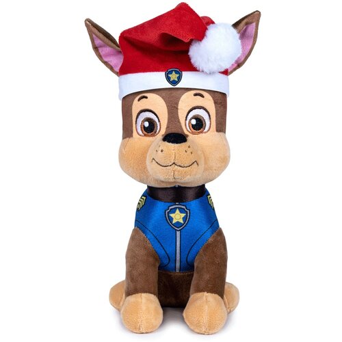 PLAY BY PLAY Plush: Paw Patrol - Chase Christmas 27cm, (21606890) Slike