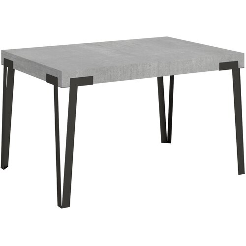 Itamoby &amp;nbsp; Rio (90x130/234 cm) - siva, barva nog: antracit - raztegljiva jedilna miza, (20842167) Slike