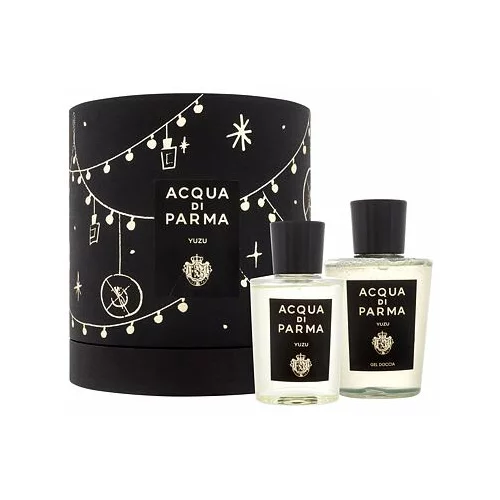 Acqua Di Parma signatures of the sun yuzu darovni set parfemska voda 100 ml + gel za tuširanje 200 ml unisex