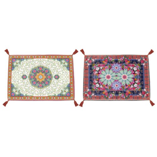 Madre Selva Komplet 2 pogrinjkov Mandalas, 45 x 30 cm Cene