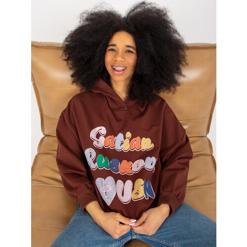 FANCY Sweatshirt-FA-BL-8117.48-dark brown Cijene